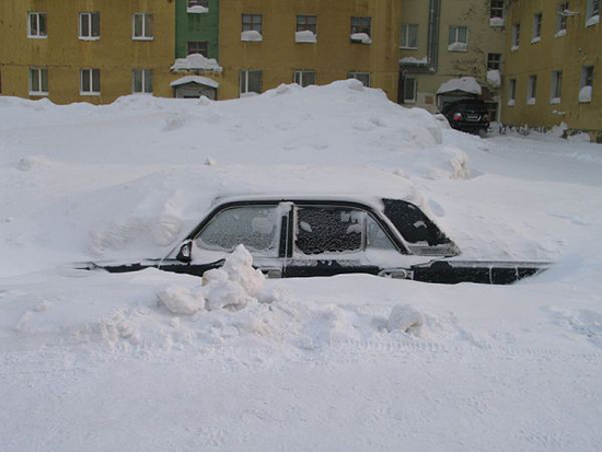freddo polare a Norilsk