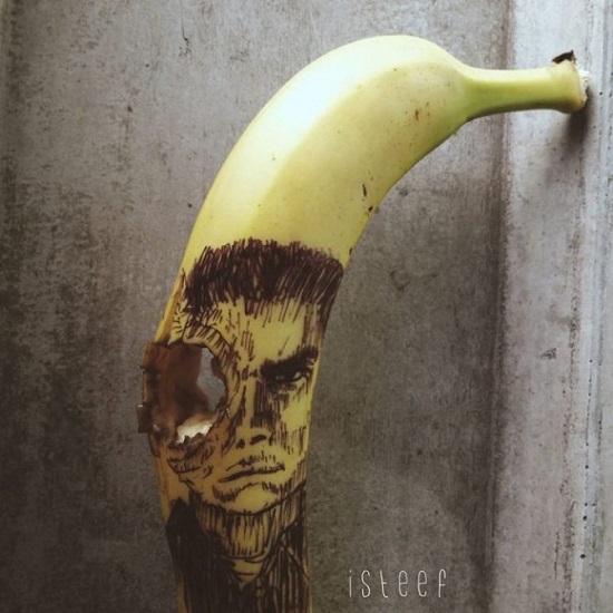 art fruit con le banane
