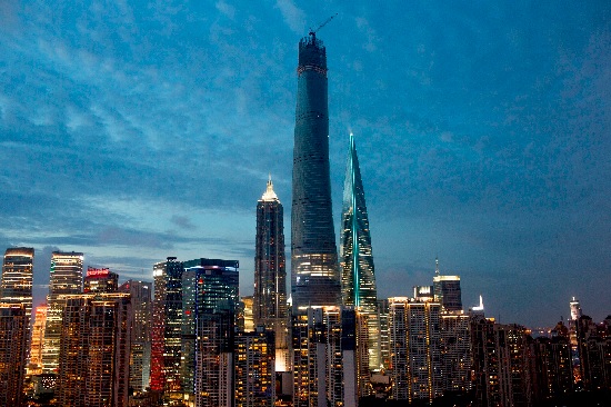 grattacielo di shanghai tower