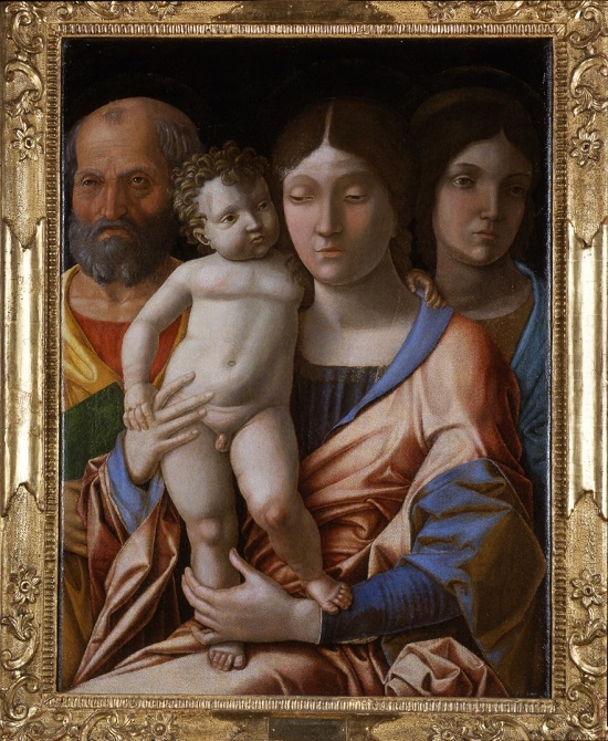 tela Andrea Mantegna Sacra Famiglia
