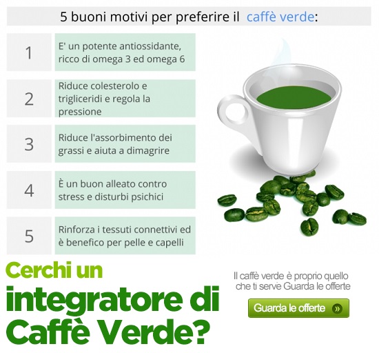 benefici caffe verde