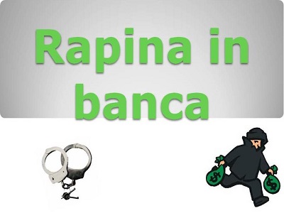 rapina in banca