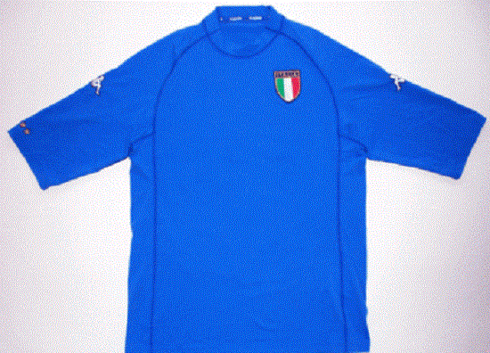 maglia nazionale italiana azzurra