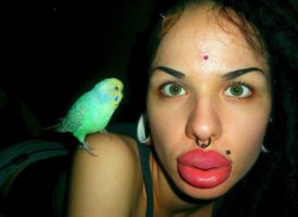 Kristina Rei, la ragazza con le labbra più grandi del mondo