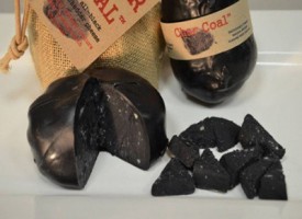 Char Coal Cheese, il formaggio fatto con il carbone