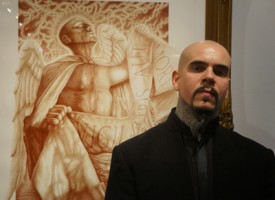 Vincent Castiglia, l’artista e pittore che dipinge con il suo sangue