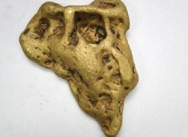 Pepita d’oro soprannominata l’orecchio del diavolo ritrovata di venerdì 13, in una notte di luna piena e pesa 6664 grammi