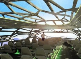 Airbus l’aereo trasparente e multimediale per il trasporto dei passeggeri
