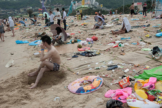 le spiaggie cinesi le più sporche al mondo