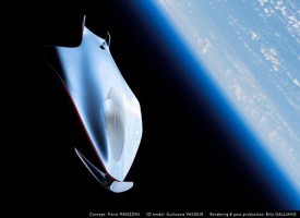 La Ferrari UFO per volare nello spazio
